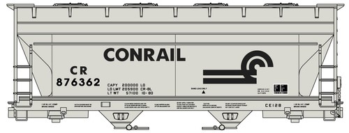 Accurail 2223 acf bay - accurail, ho